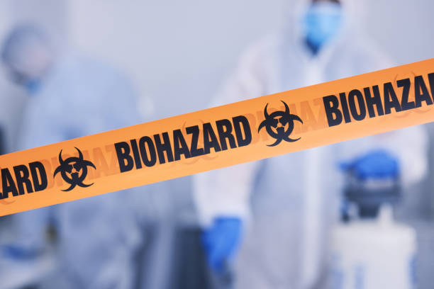 Professional Hoarding Cleanup technician working in Plover, WI